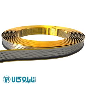 چنلیوم طلایی براق دایره 7سانت