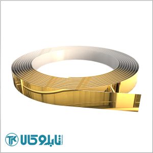 لبه سوئدی طلایی آینه 7 سانت